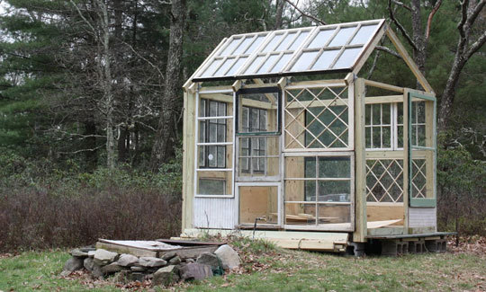 Greenhouse Made From Windows